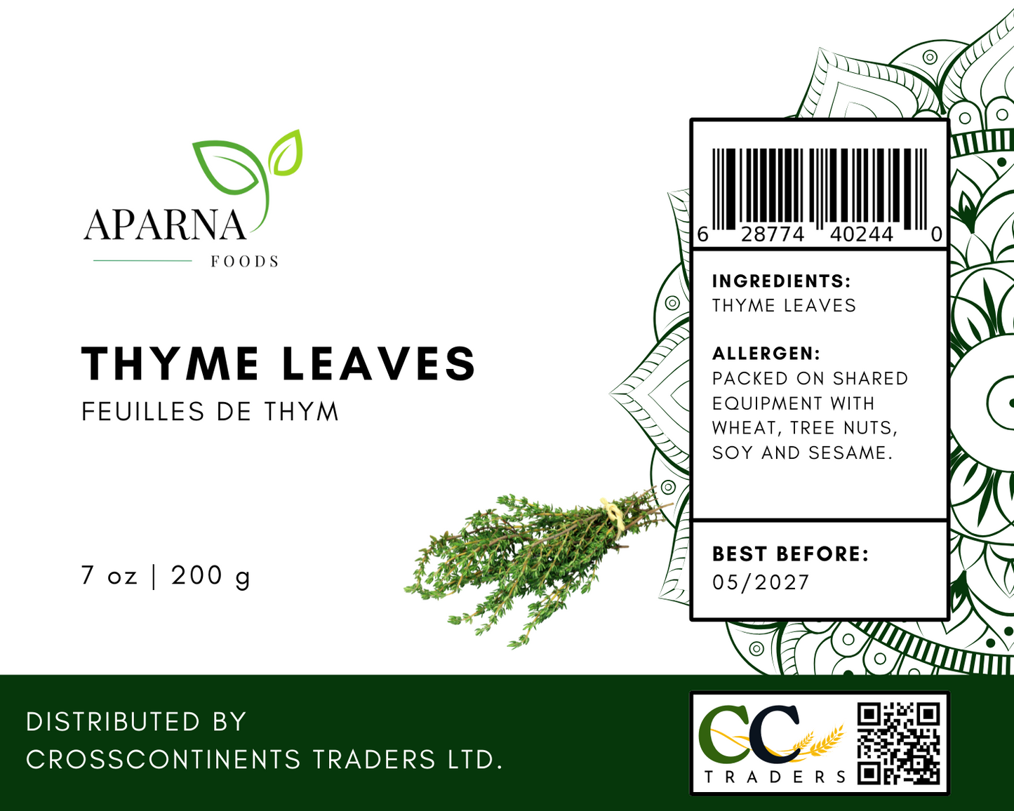 Thyme Leaves 200g