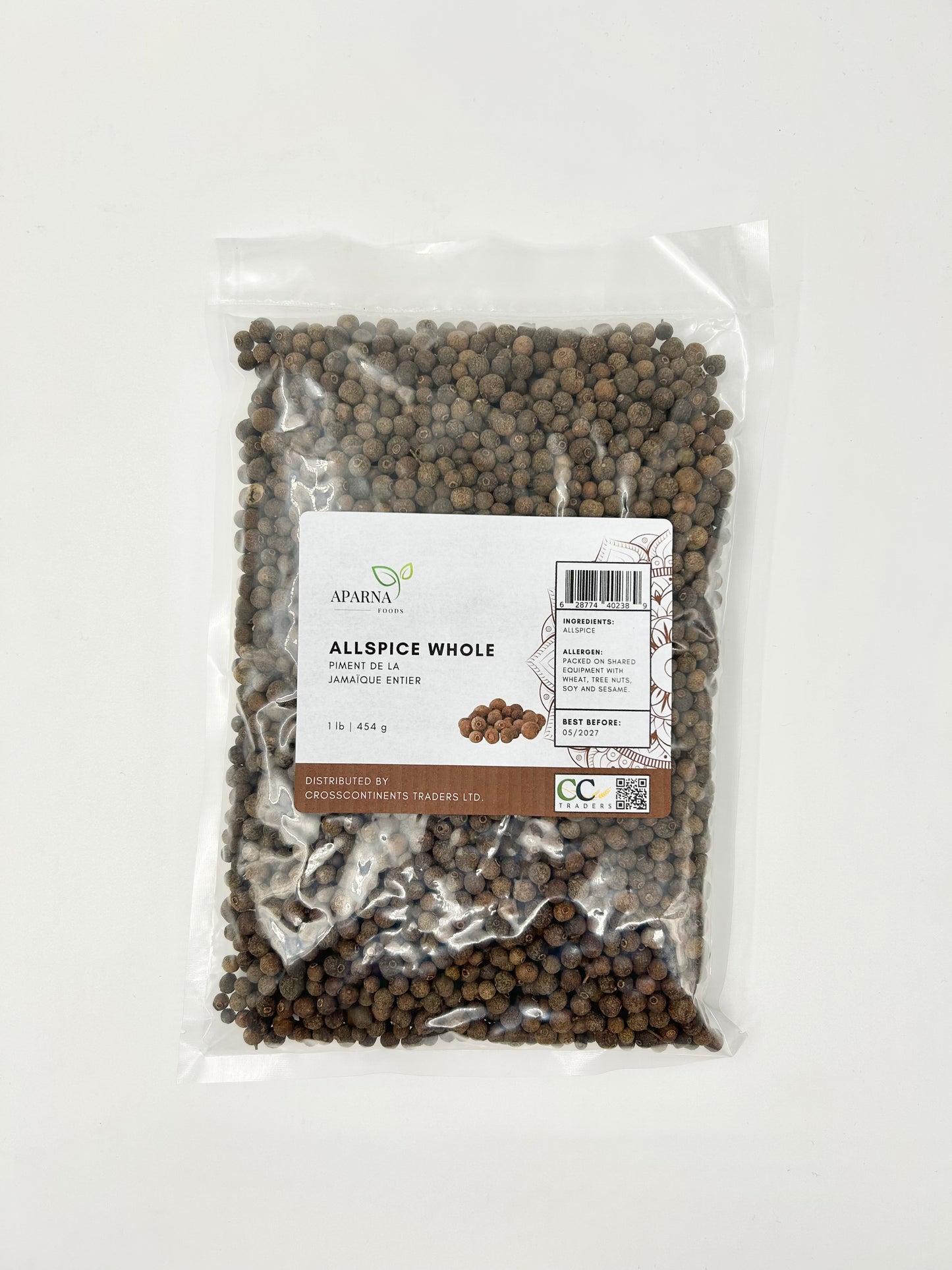 Allspice 1 lb premium whole spice by Aparna Foods in Canada
