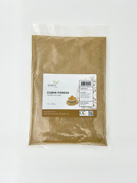 Cumin powder premium ground spice by Aparna Foods in Canada