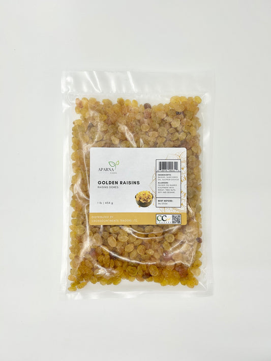 Golden raisin 1 lb premium dried fruit by Aparna Foods in Canada