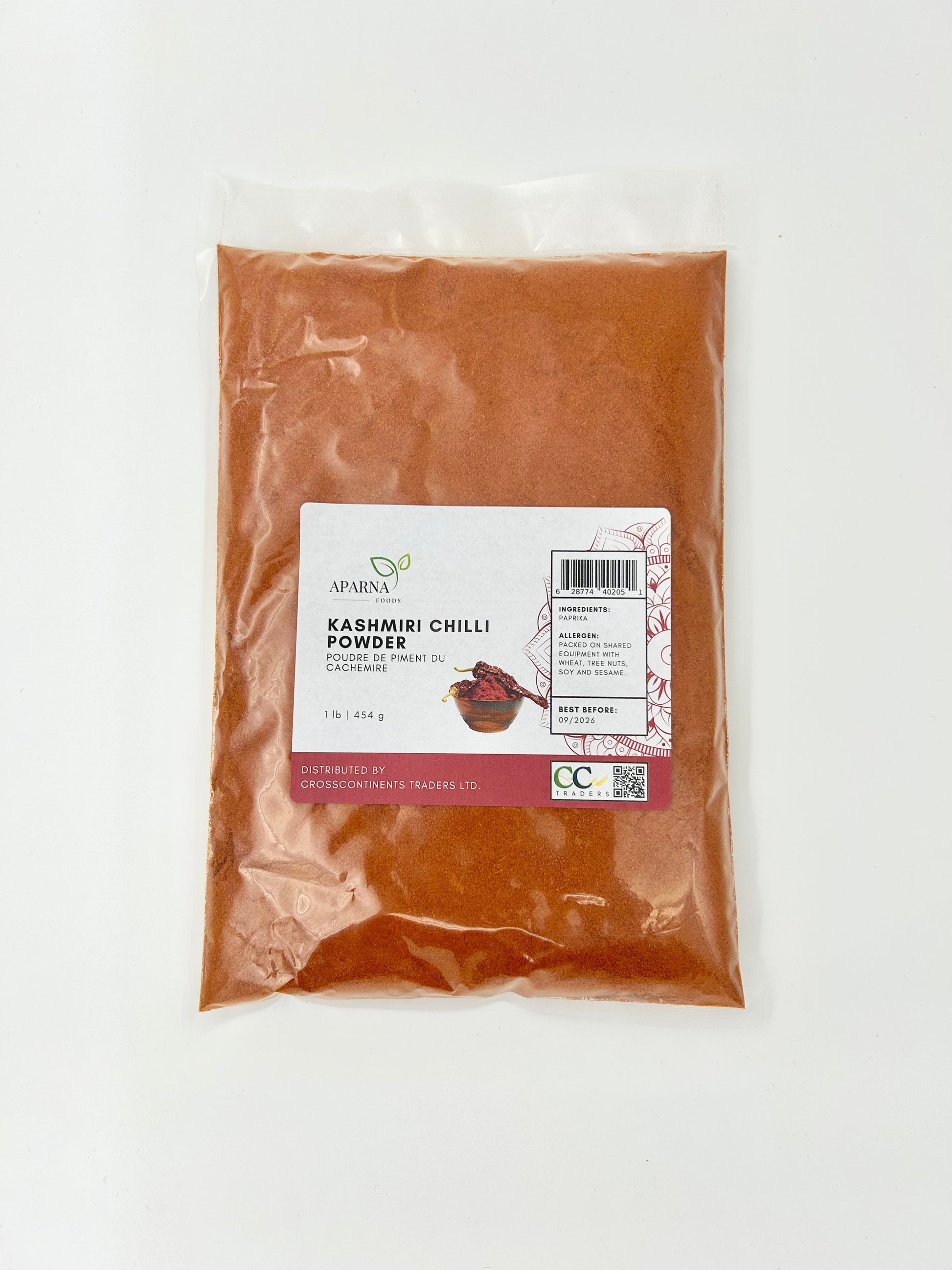 Kashmiri chilli powder 1 lb premium red chili powder by Aparna Foods in Canada
