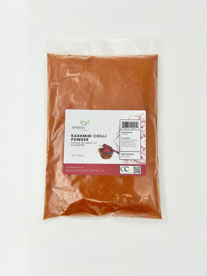 Kashmiri chilli powder 1 lb premium red chili powder by Aparna Foods in Canada
