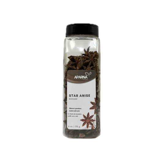 Star anise 170g premium whole spice by Aparna Foods in Canada
