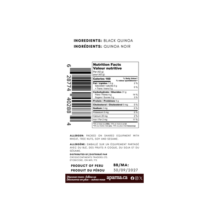 Black Quinoa 800g