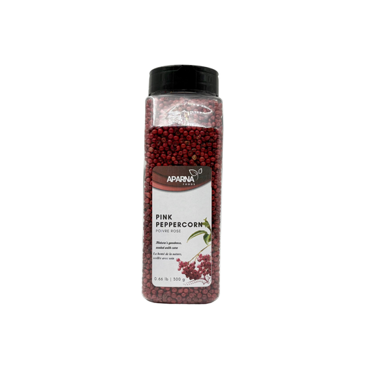 Whole pink peppercorn 300g premium peppercorns by Aparna Foods in Canada
